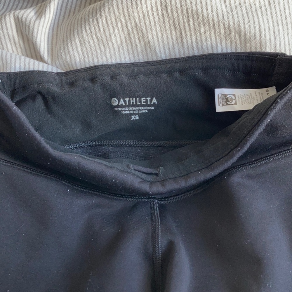 Athleta Fleece Lined Leggings XS